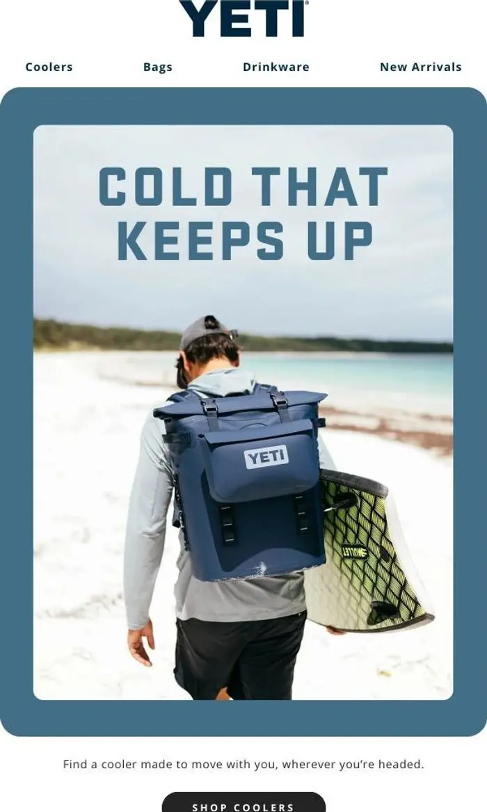 YETI: Made for the Long Way There