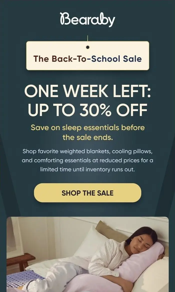 Bearaby: Ending Soon! Up to 30%