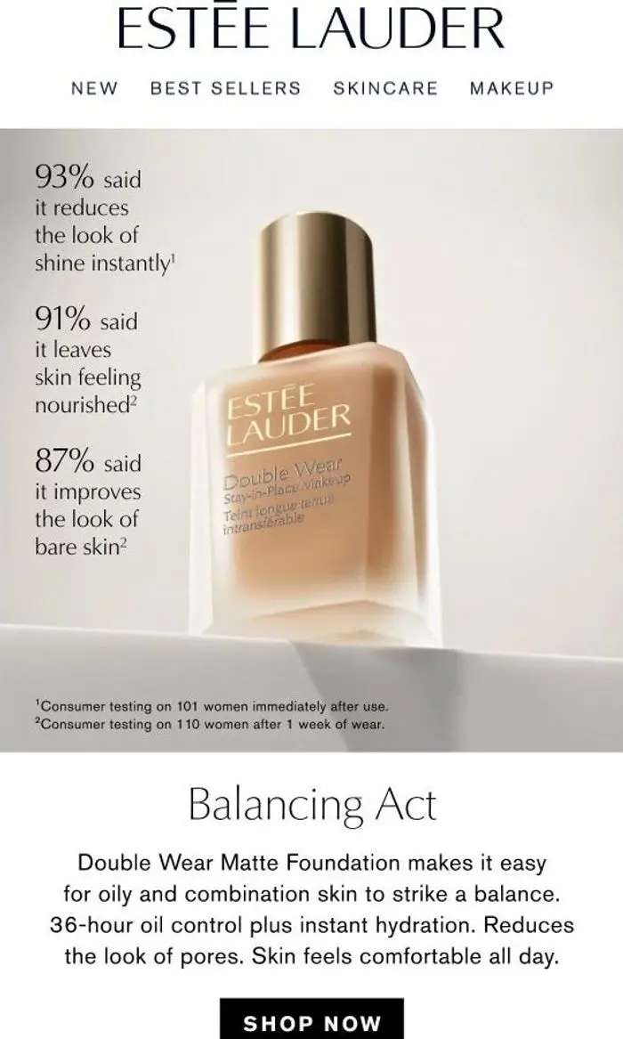 Estée Lauder: Strike a Balance ⚖️