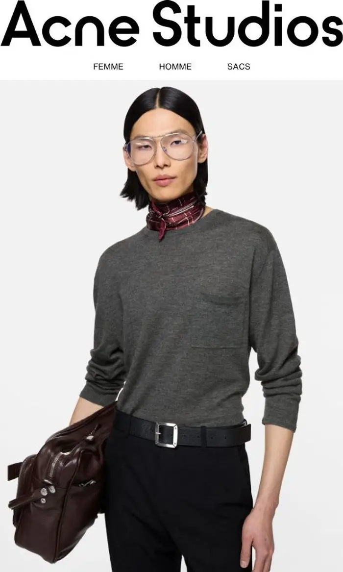 Acne Studios: Couches en cachemire doux
