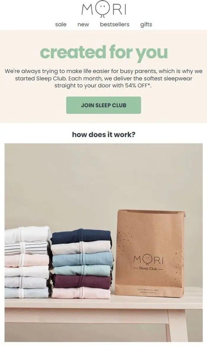 MORI: Say hello to Sleep Club 💤