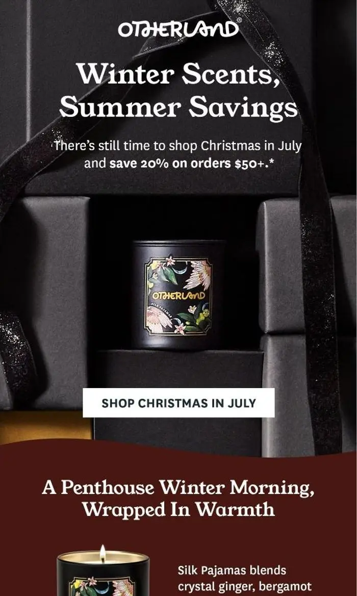Otherland: Stock Up on 20% Off $50+