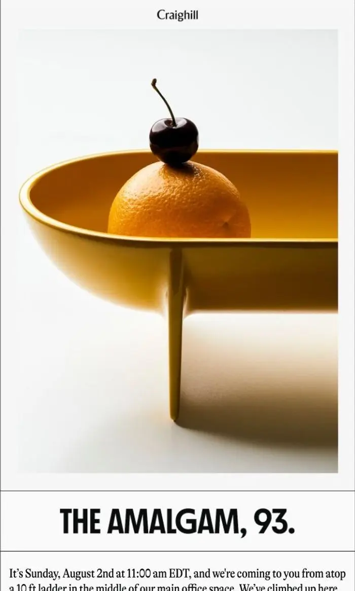 Craighill: The Amalgam, 93