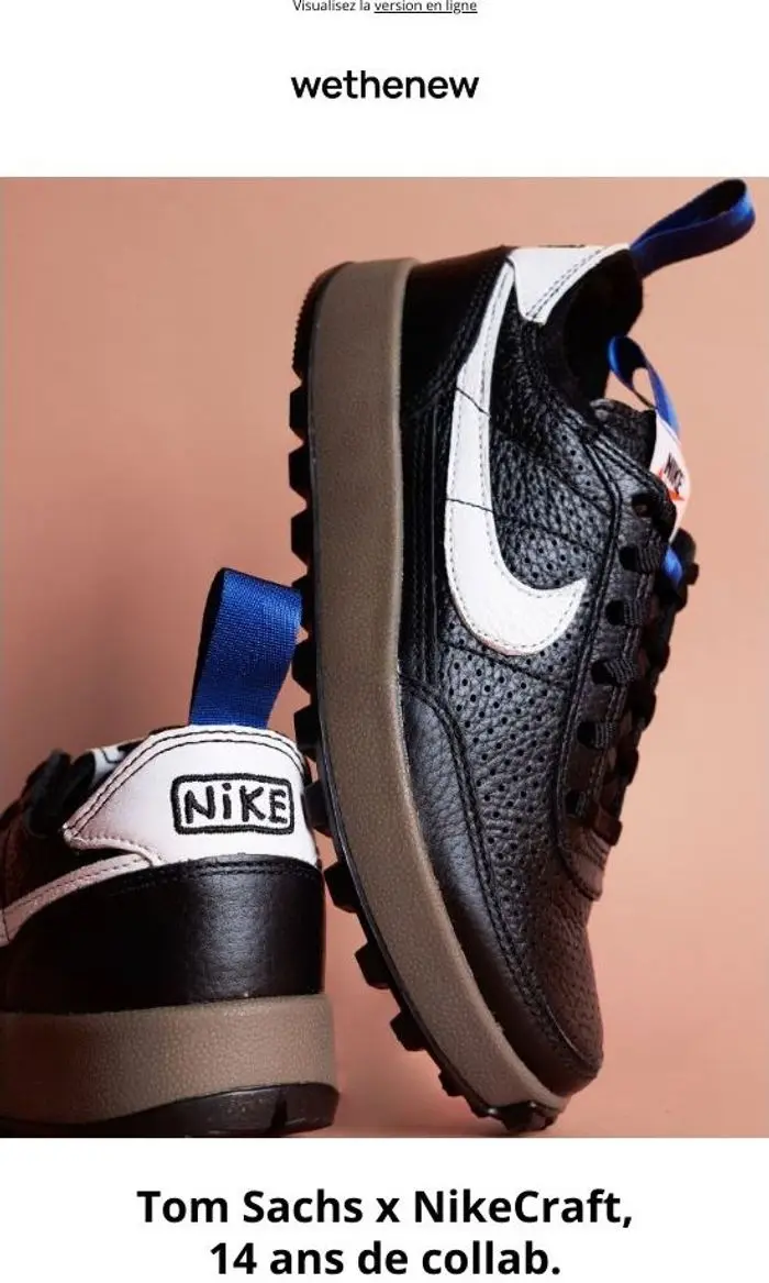 Wethenew: NEW IN : Tom Sachs x NikeCraft est de retour 🔥