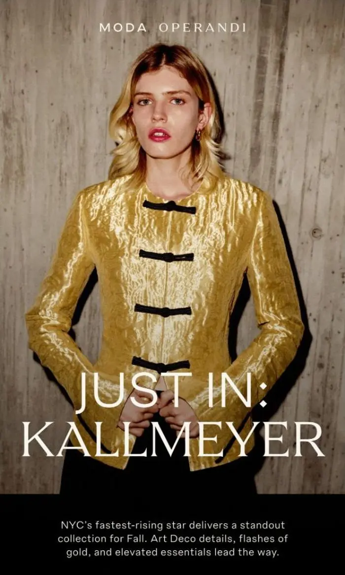 Moda Operandi: The latest from KALLMEYER