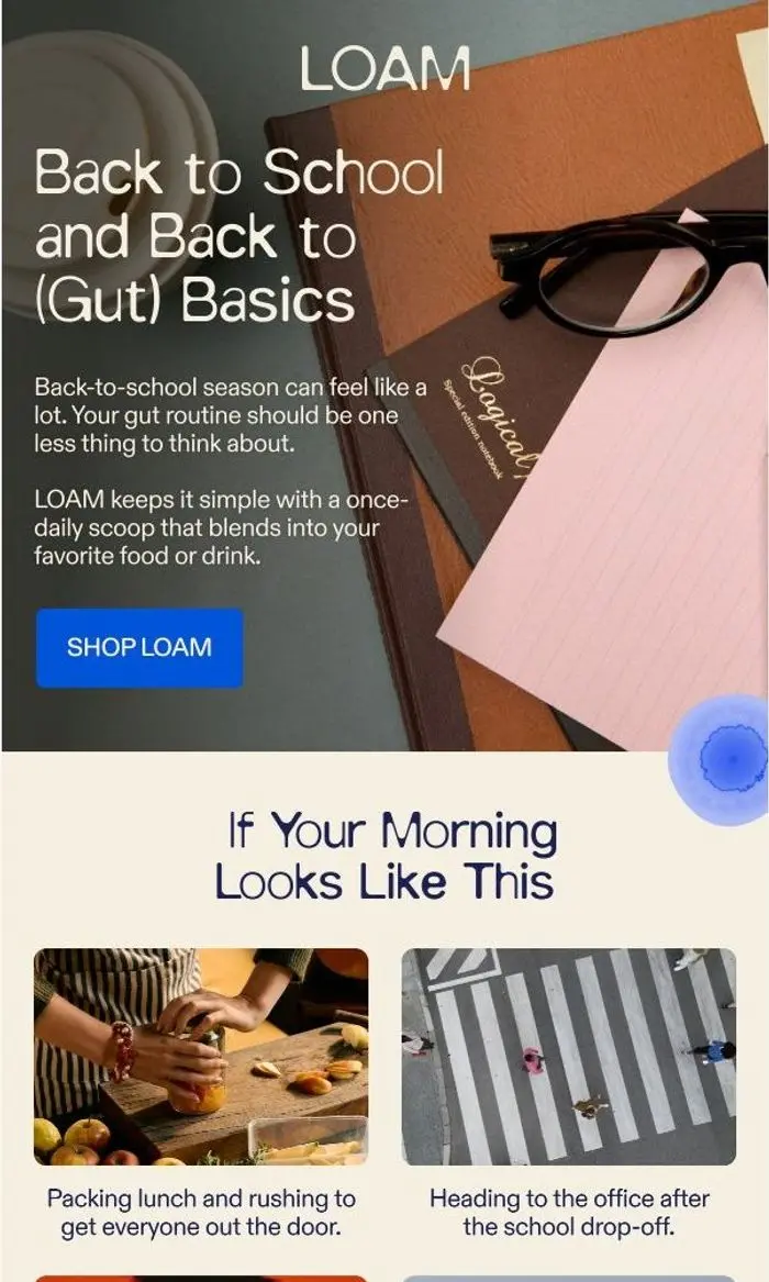 LOAM: A 10-second habit for hectic mornings 💡