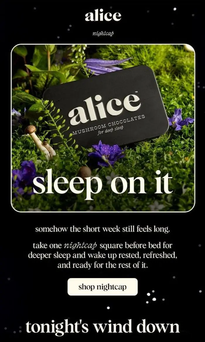 alice mushrooms 🍄: IT'S ONLY WEDNESDAY?!