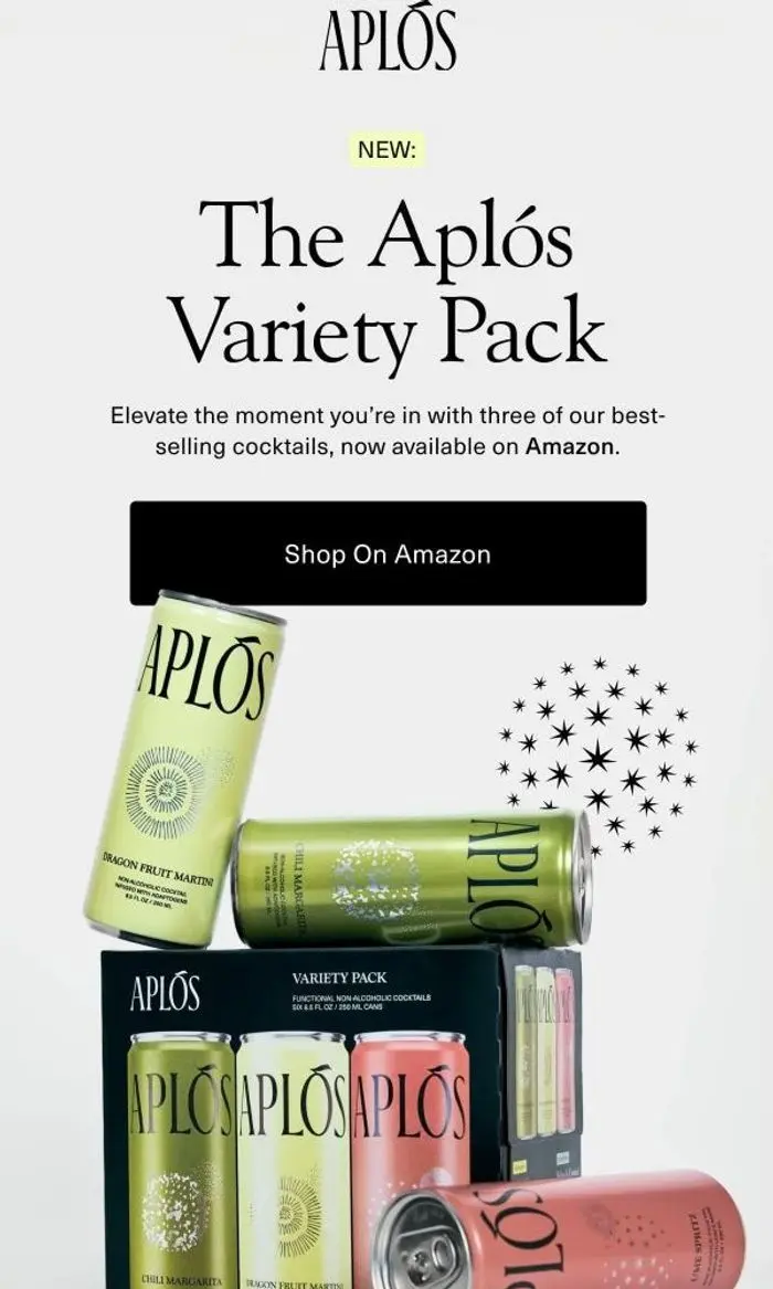 Aplós: 🥂 NEW: Cocktail Variety Pack