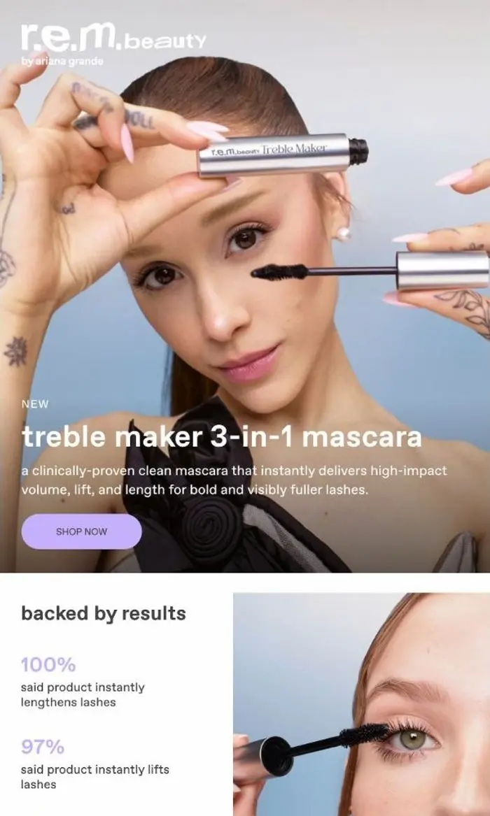 r.e.m. beauty: introducing our new 3-in-1 mascara