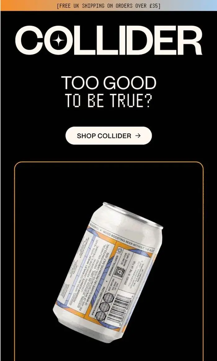 Collider: Is this beer too good to be true?