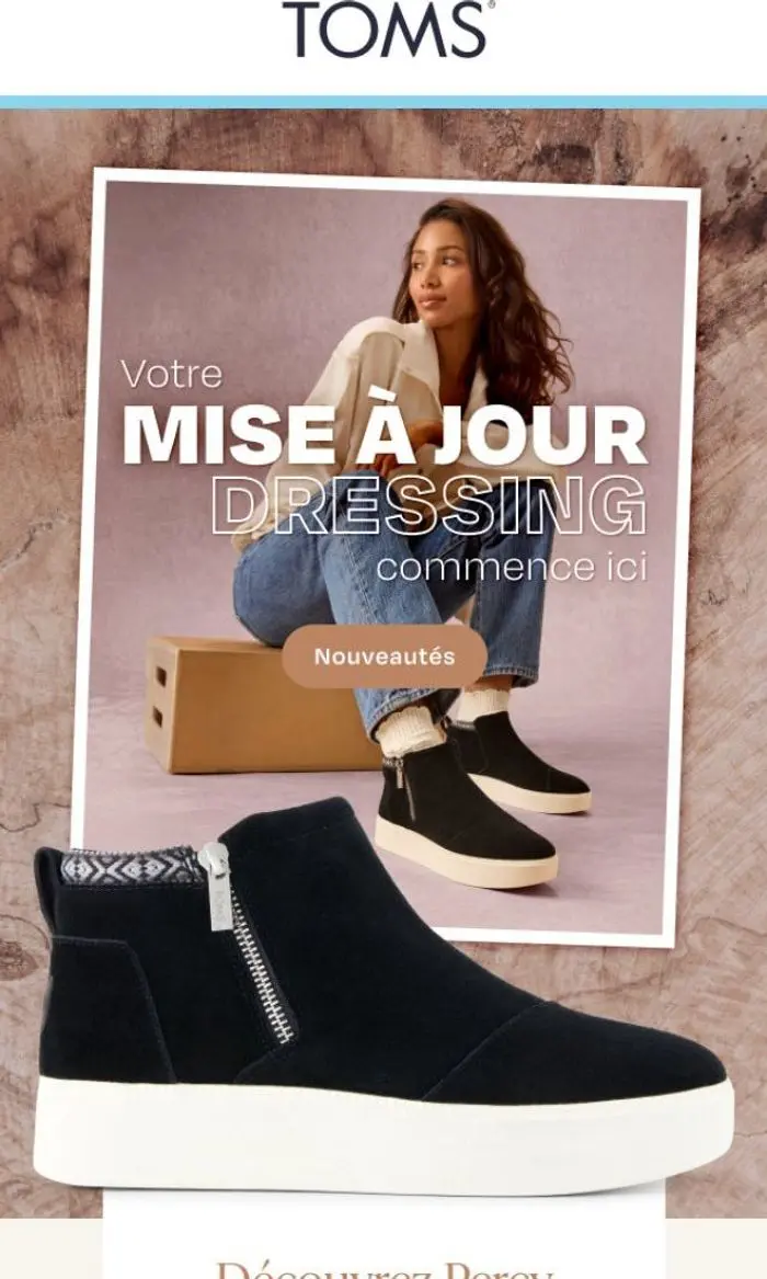 TOMS Europe: Envie de donner un coup de frais à votre dressing ?