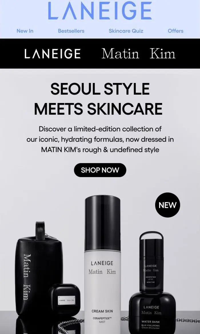 LANEIGE: NEW! LANEIGE X MATIN KIM