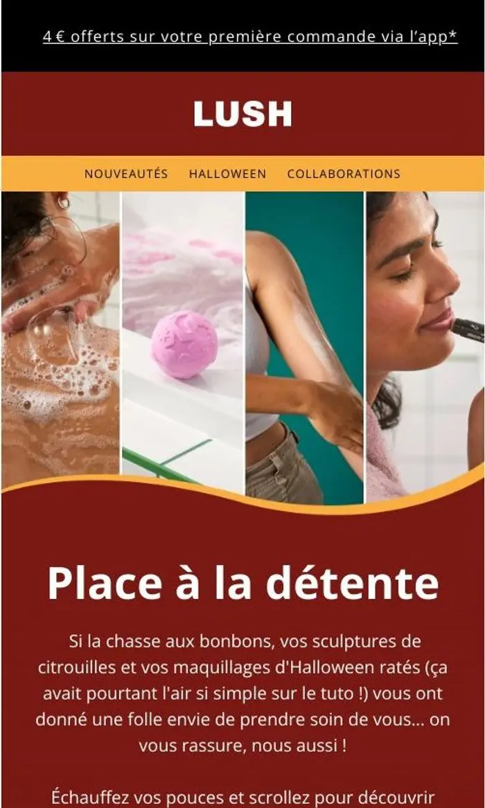 Lush France: Quel programme pour l'automne ? 🍂