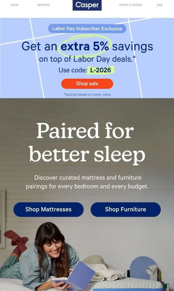 Casper: A better sleep setup for every budget