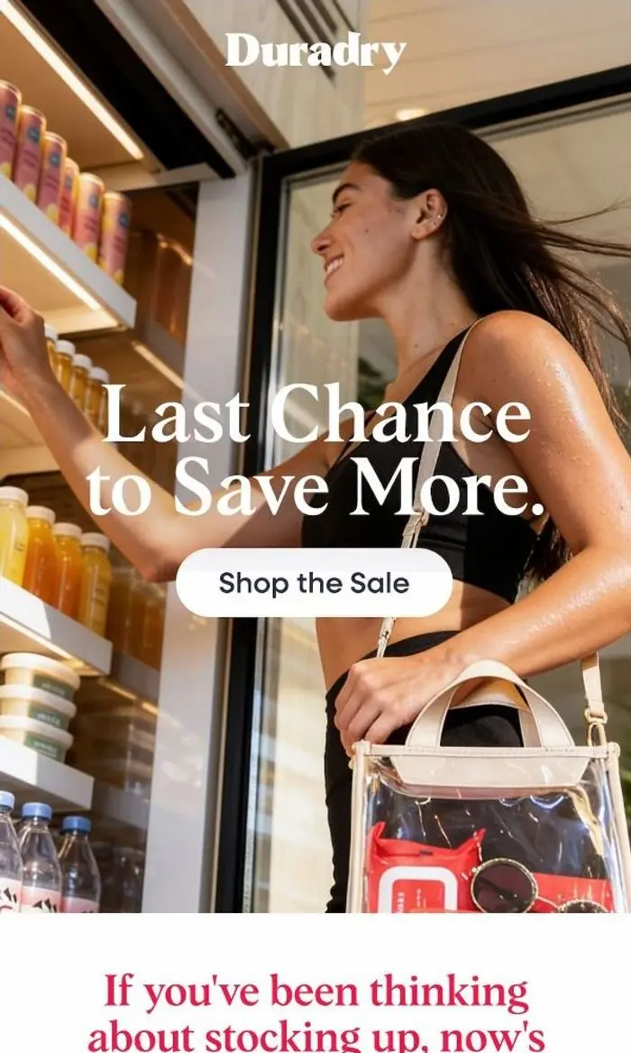 Duradry: Summer Flash Sale