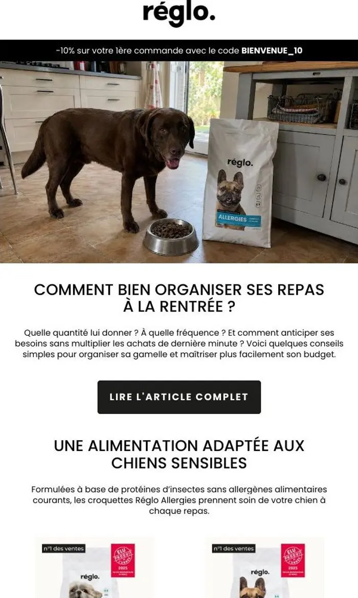 réglo: Sa gamelle mérite aussi un peu d’organisation