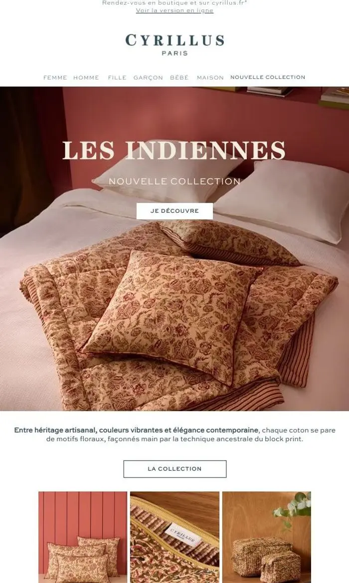 Cyrillus: Les imprimés Indiens | Nouvelle collection