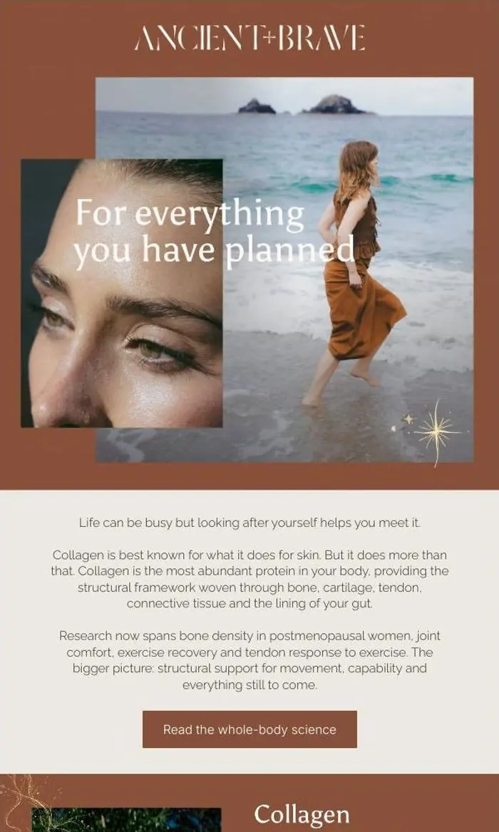 Ancient + Brave: No, collagen is not just for your skin