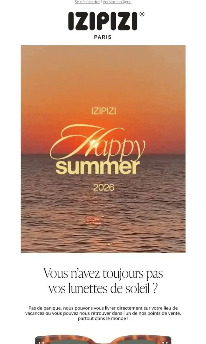 IZIPIZI: On passe l'été ensemble ? 