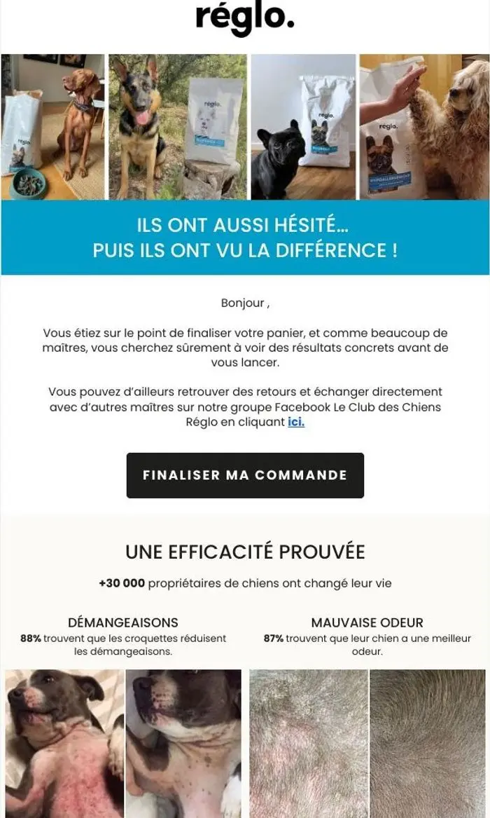 réglo: Ils ont essayé Réglo pour leur chien sensible
