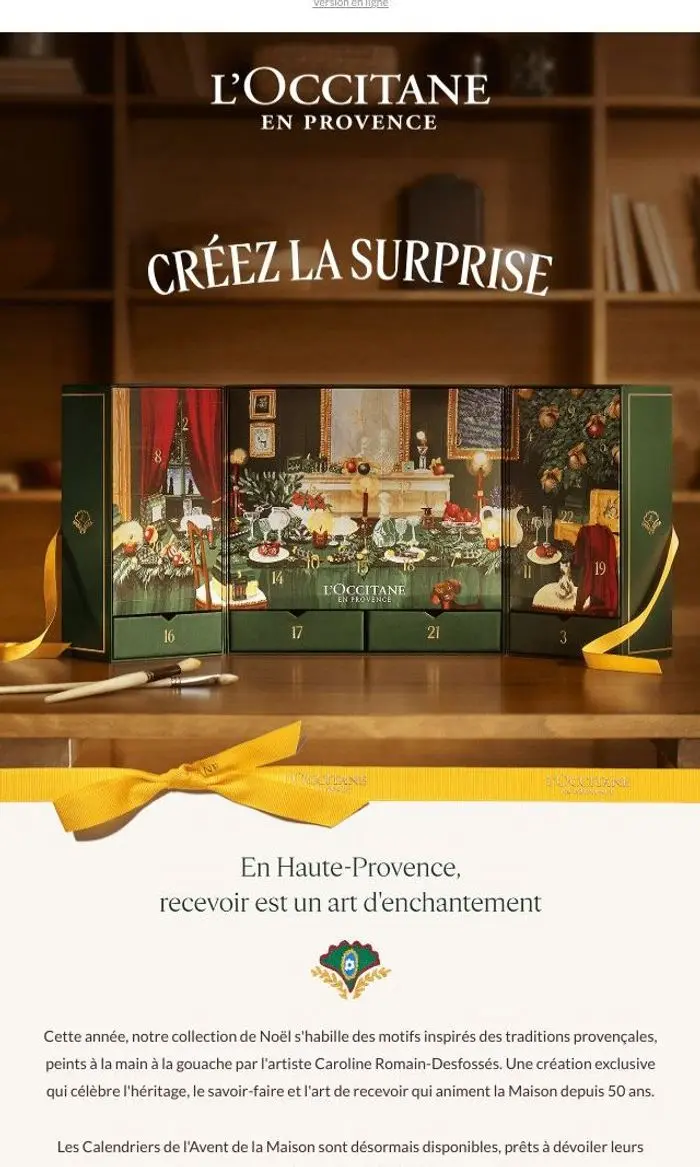 L'Occitane en Provence: Créez la surprise
