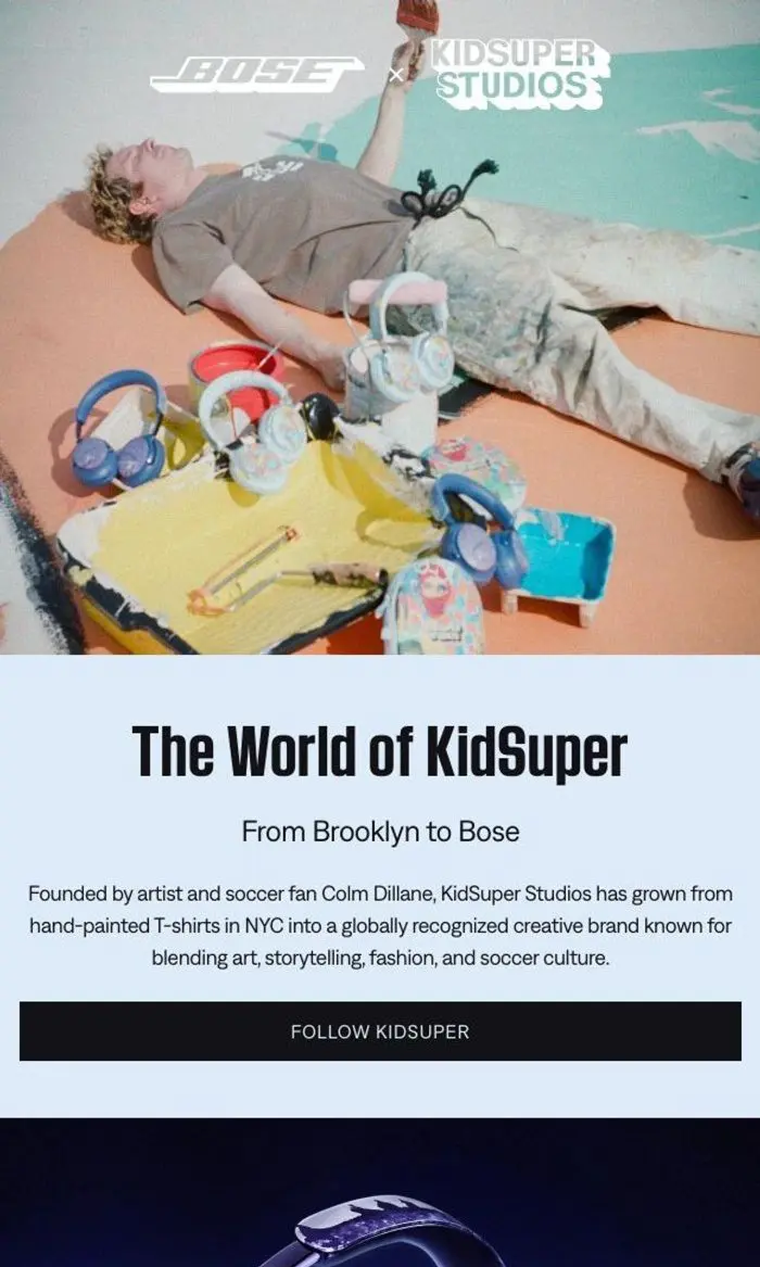 Bose: Step up your game with Bose x KidSuper!