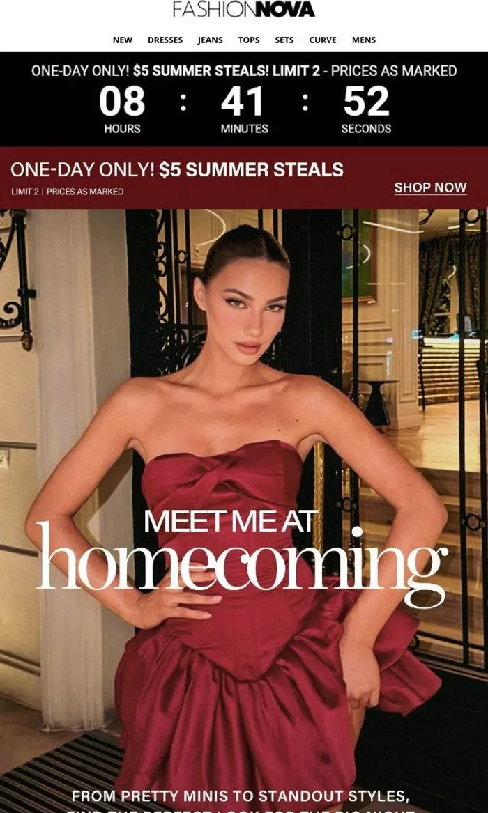 Fashion Nova: Homecoming Starts With The Perfect Dress👑
