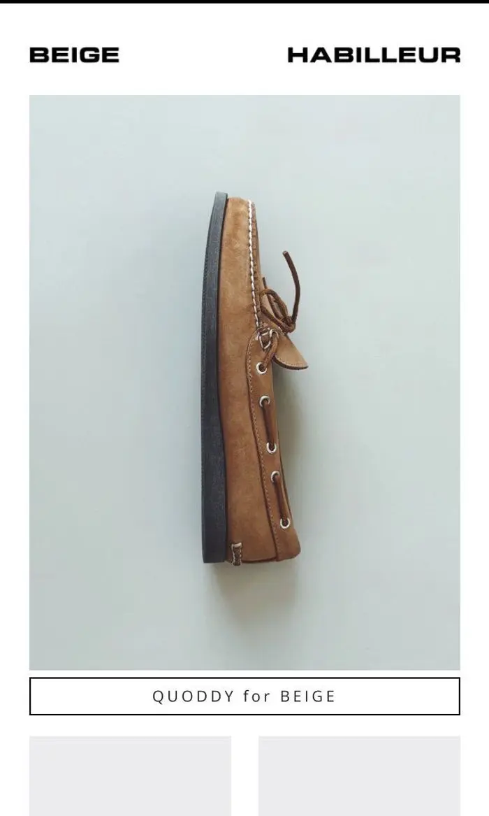 BEIGE Habilleur: New Arrivals | QUODDY for BEIGE