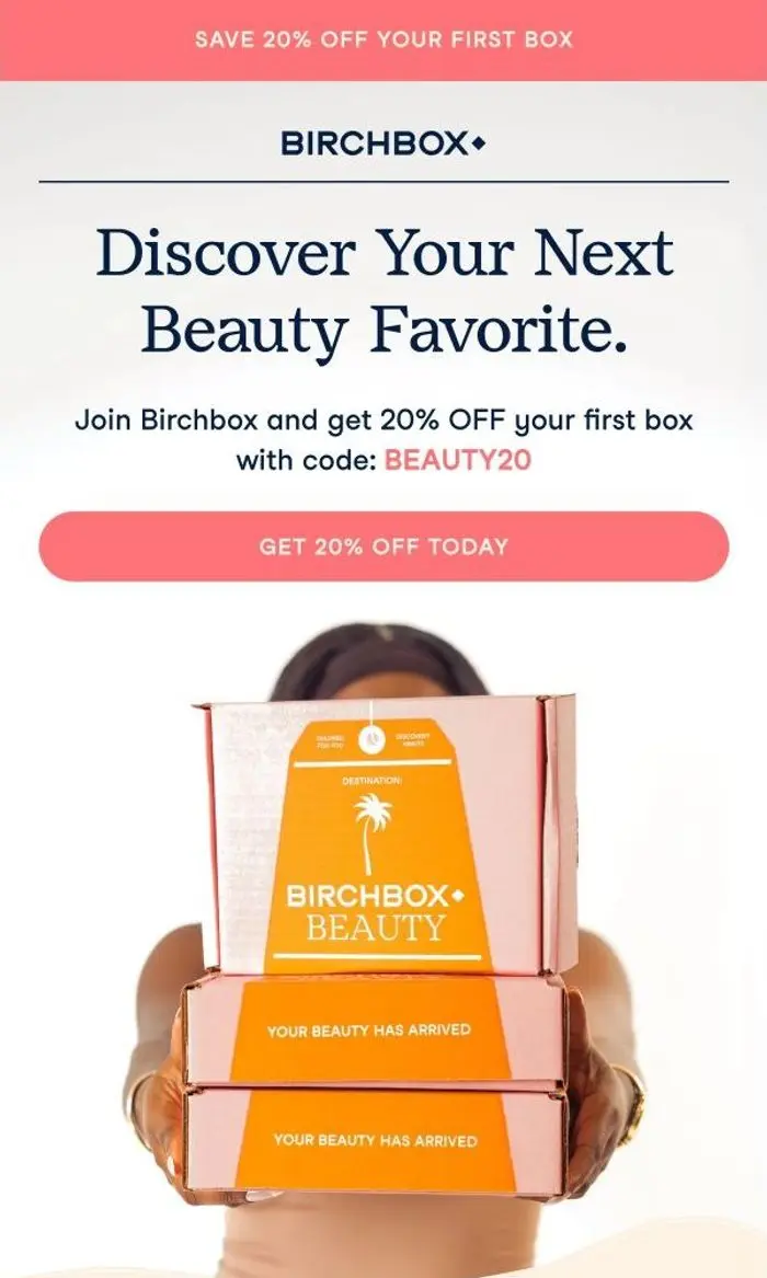 Birchbox: Save 20% on Your First Box ✨