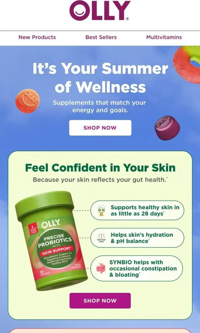 OLLY PBC: Got hair, skin or gut goals?