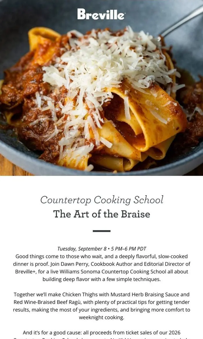 Breville: The Art of the Braise