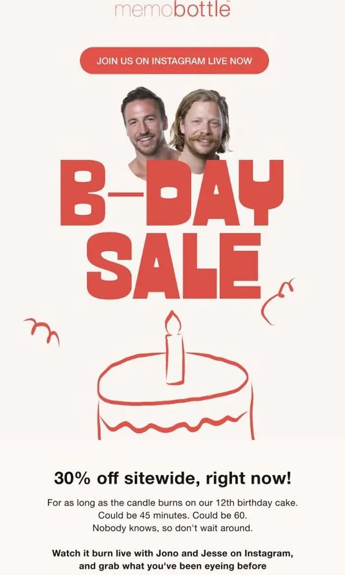 memobottle EU: 30% Off Sitewide — Live Now