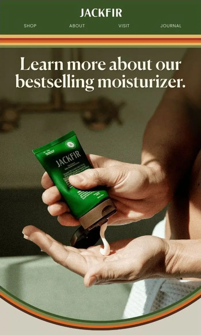 Jackfir: "The best moisturizer for sensitive skin." -GQ 💧
