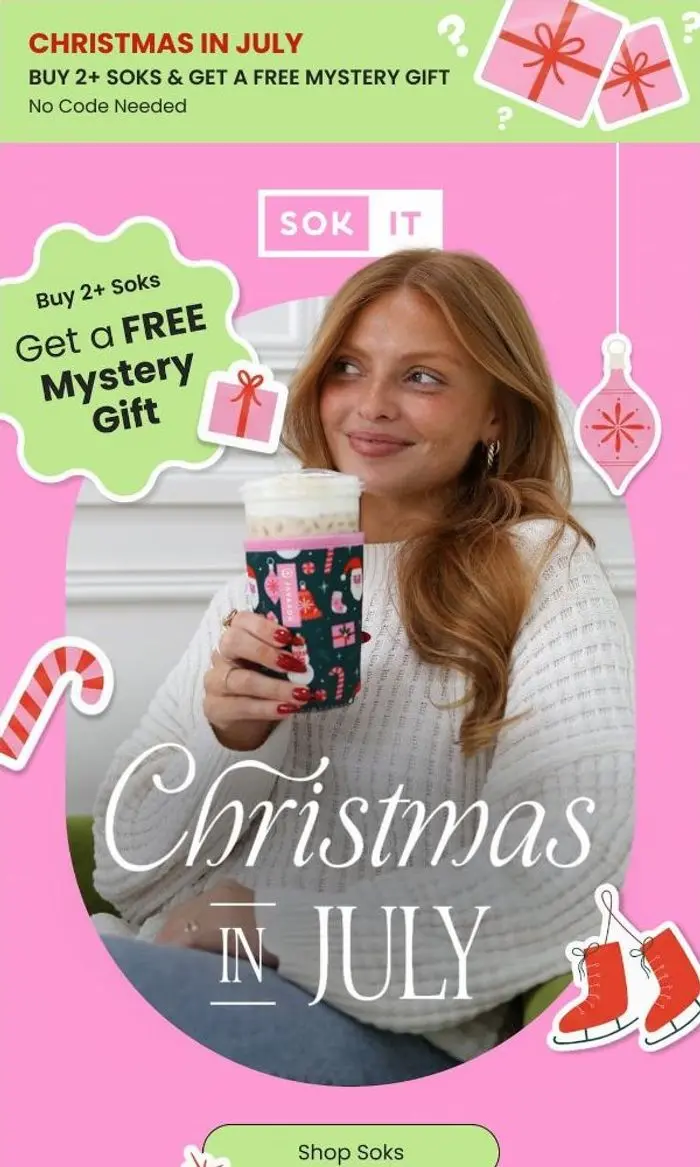Sok-It: Celebrate Christmas in July 🎄