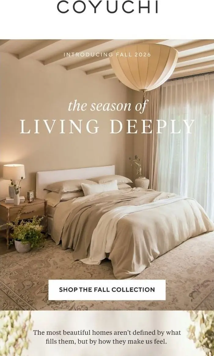 C O Y U C H I: Live Deeply with the New Fall Collection