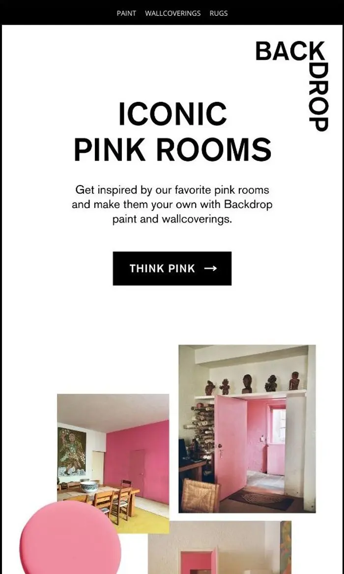 BACKDROP: PRETTY IN PINK