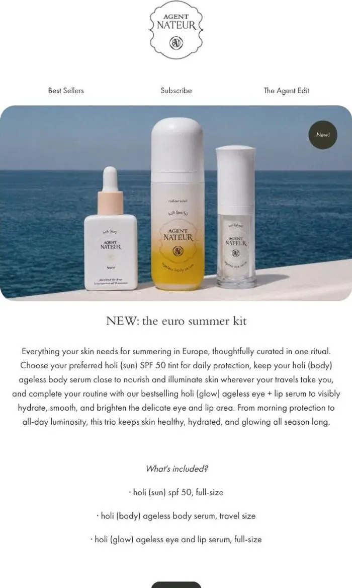 Agent Nateur: NEW: the euro summer kit