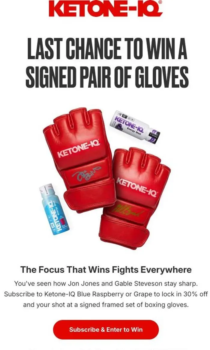 Ketone-IQ: 🥊 Last Chance