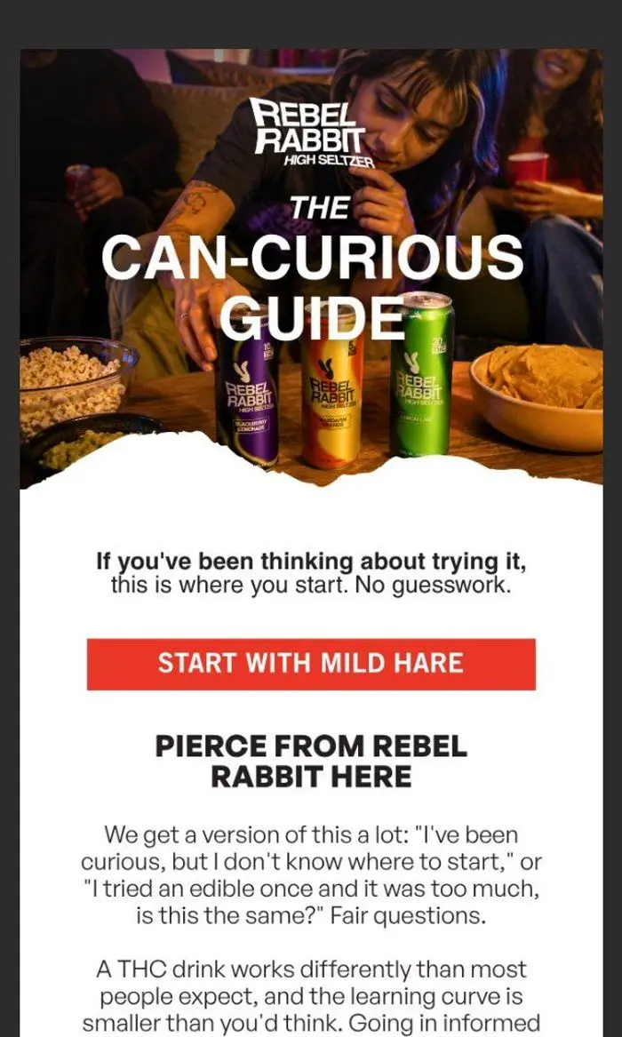 Rebel Rabbit: Curious About THC Seltzers But Not Sure Where To Start? 🤔