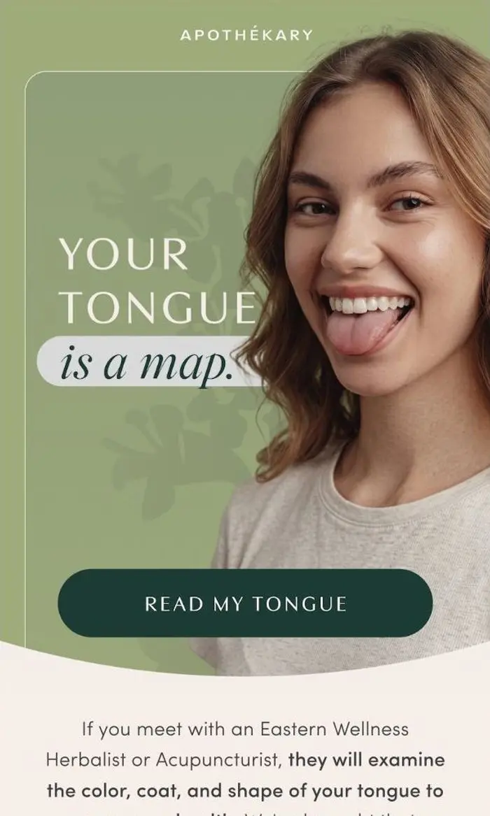 Apothékary: Your tongue is trying to tell you something