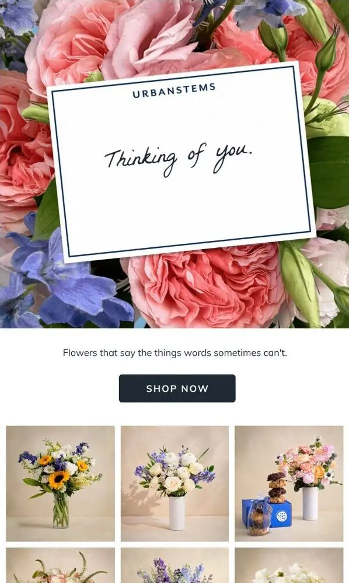 UrbanStems: You're on my mind