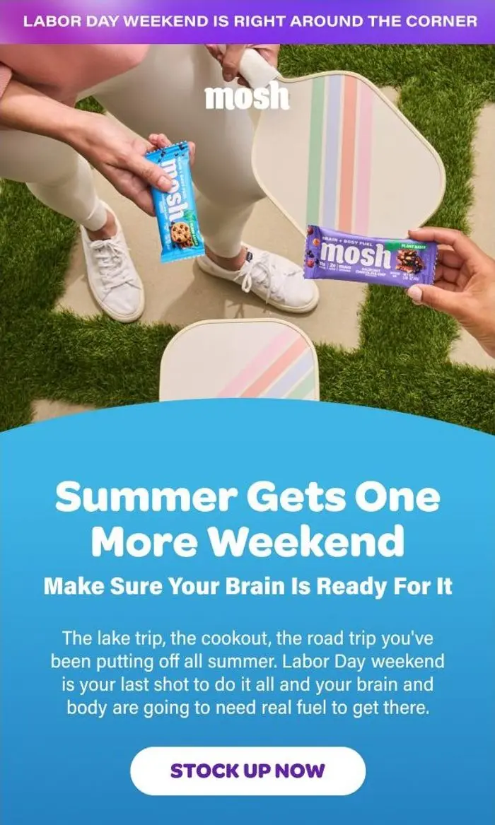 MOSH: One Last Summer Weekend 🌴