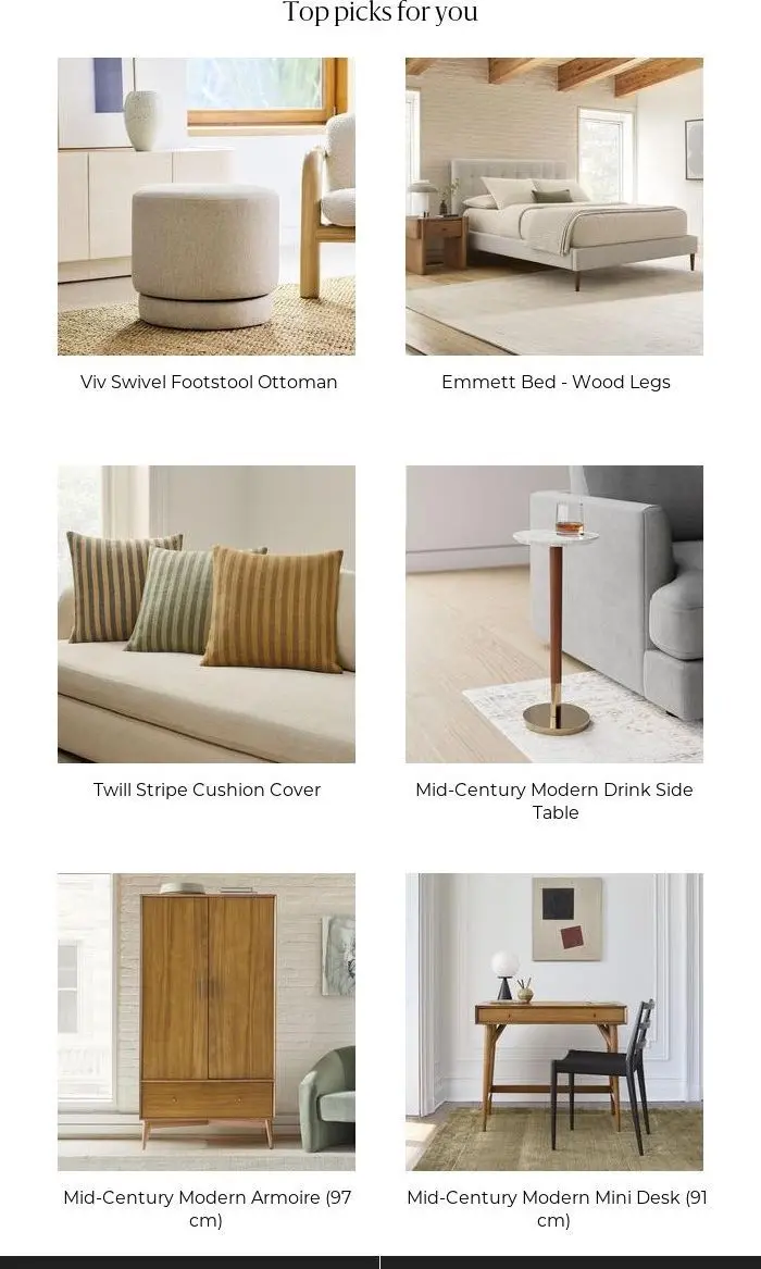 West Elm: Last Week: Bespoke Sofas for Christmas