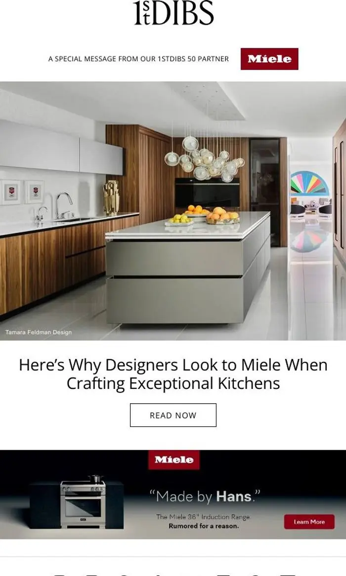 1stDibs: Why Top Designers Choose Miele