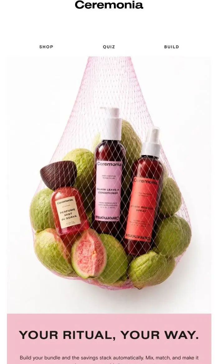 Ceremonia: Want Up to 20% Off Your Hair Ritual?