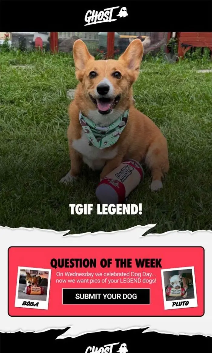 GHOST: TGIF, Legend!