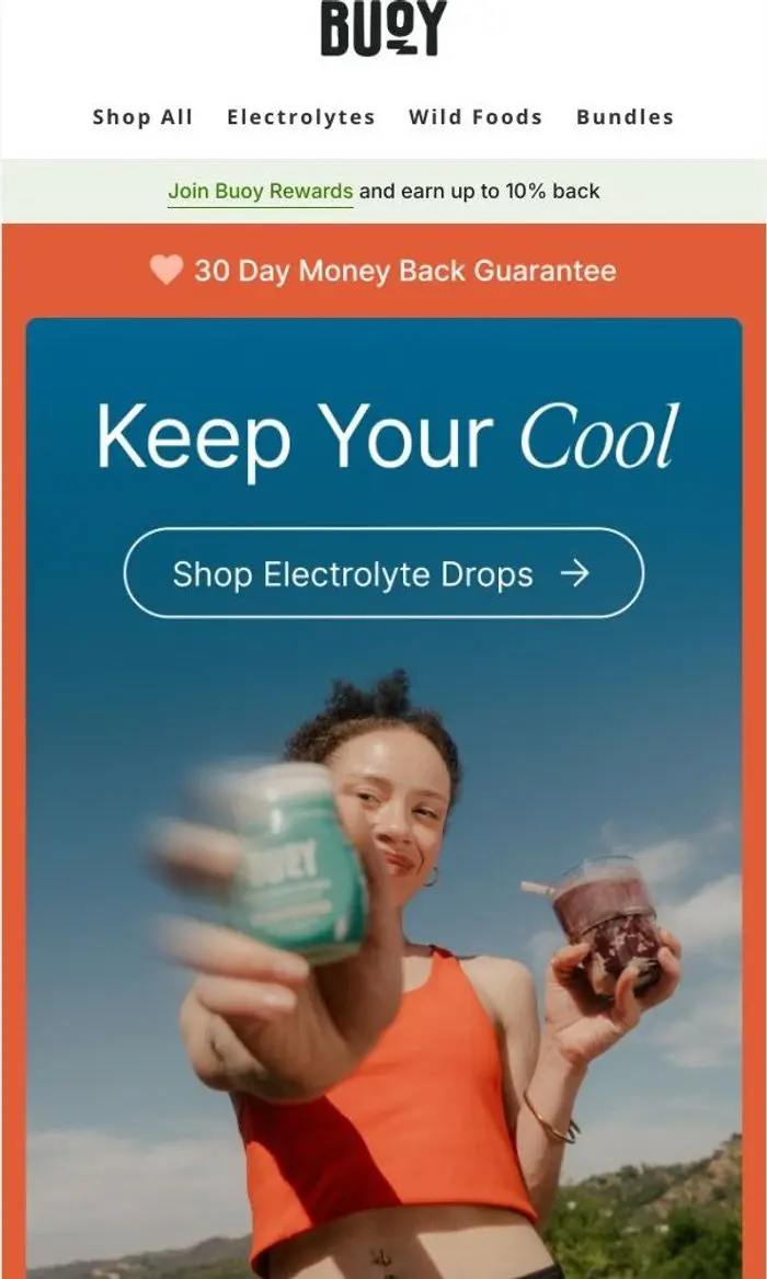 Buoy: Sweat smarter this summer