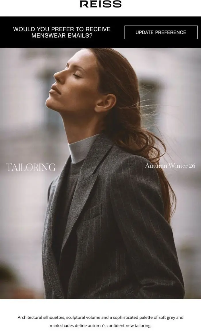 REISS: Tailoring | The New Silhouettes