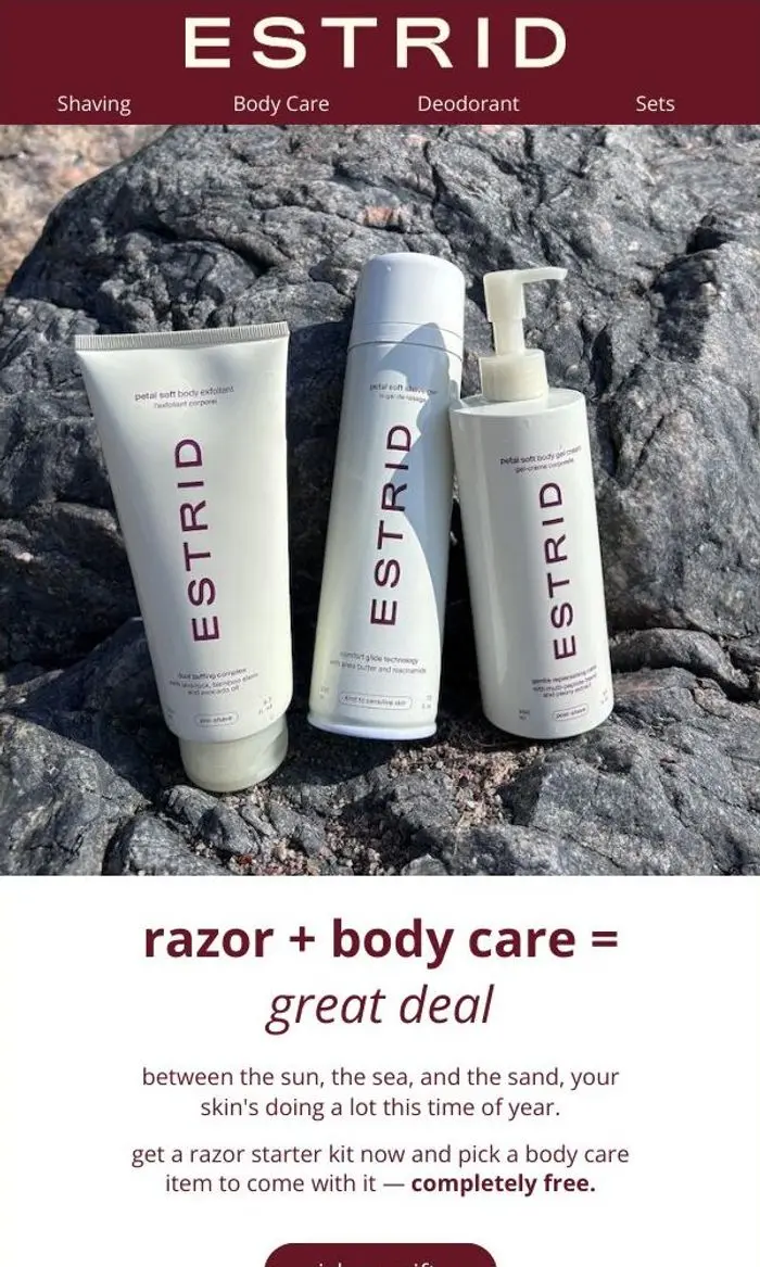 Estrid: summer skin deserves its own moment