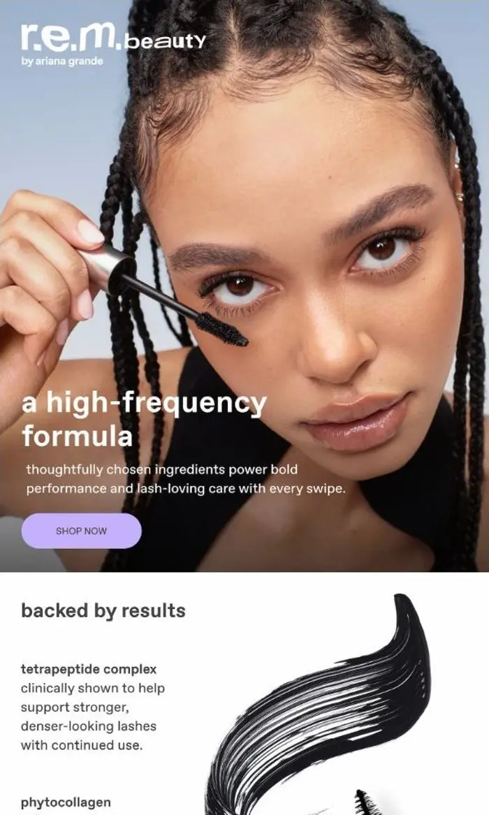 r.e.m. beauty: what's inside our new 3-in-1 mascara